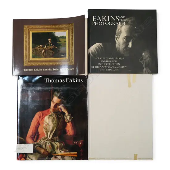 FOUR PUBLICATIONS ON THOMAS EAKINS AND PHOTOGRAPHY
